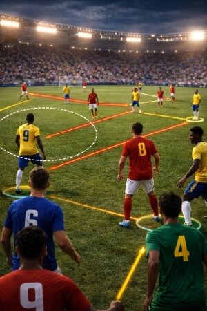 ピッチの位置決め